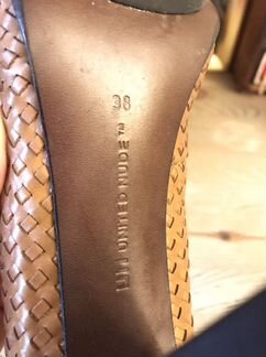 Туфли женские кожаные 38