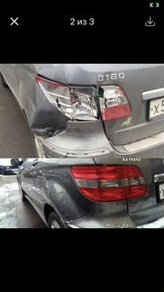 Локальная покраска переходом