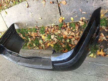 Бампер задний черный Variant VW Passat B5 97-00