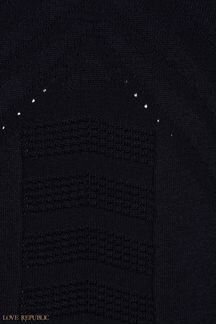 Чёрное бандажное платье в пол Love republic