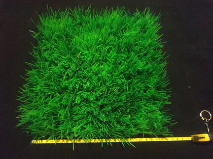 Коврик из искусственной травы. для аквариума или т