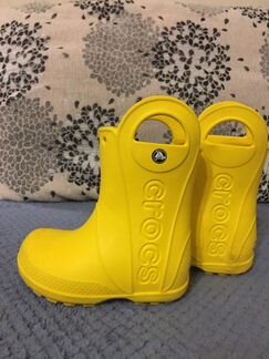 Crocs резиновые сапоги 25 размер