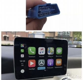 Apple CarPlay и Android Auto для Mercedes-Benz