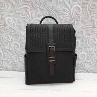 Новый мужской рюкзак Bottega Veneta черный