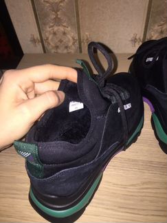 Женские кроссовки из натуральной замши и кожи, 39р