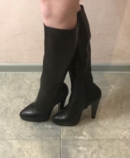 Сапоги кожаные Nando Muzi, 38р