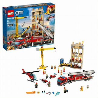 Новый Lego City 60216 Центральная Пожарная Станция