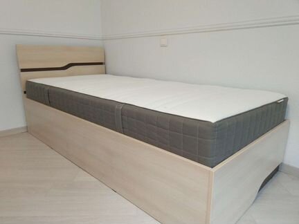 Кровать Wave Line 90*200 основание Лонсет(Икеа) ма