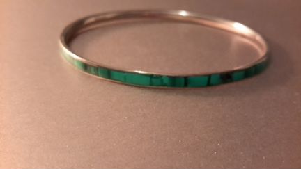 Браслет малахит малахитовый бронза новый 4шт