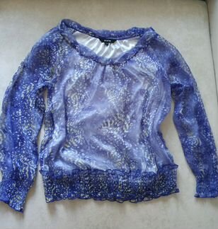 Фиолетовая блузка