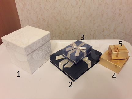 Коробка для подарков 15 шт разного размера