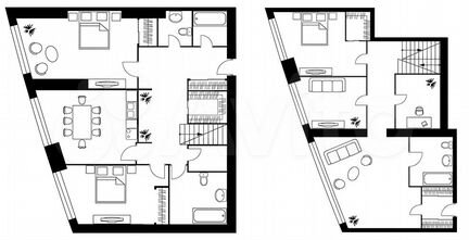 4-к квартира, 202.7 м², 16/56 эт.