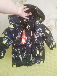 Куртка зимняя детская новая