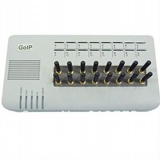 GoIP16 GSM-шлюз 16 сим-карт (новый + гарантия)