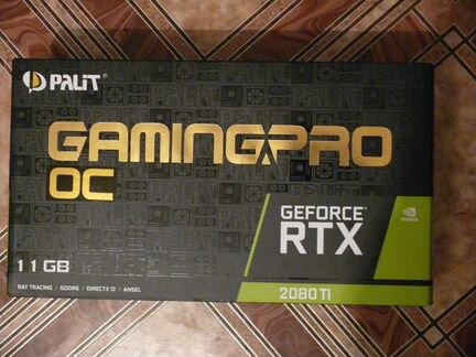 NVidia GeForce RTX2080 Ti Palit GamingPro OC
