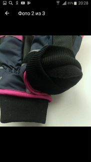 134/146 перчатки для девочки