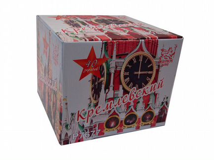 Веерный салют Кремлевский(1,25 дюйма х 40 зарядов)