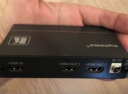 Усилитель-распределитель 1x2 hdmi kramer