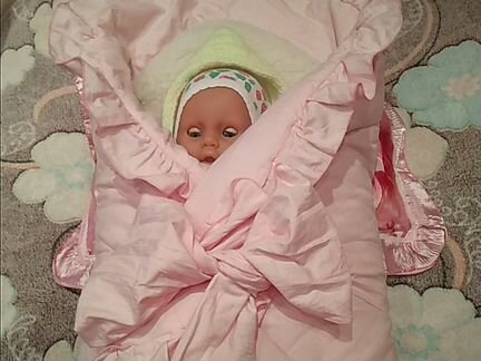 Конверт- одеяло для новорожденных