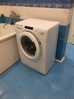 Тумба для ванной и стиральная машина