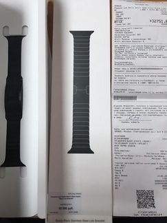 Ремешок Apple 38mm Space Black Link Bracelet