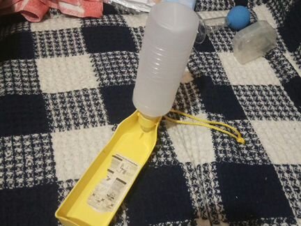 Дорожная поилка для животных