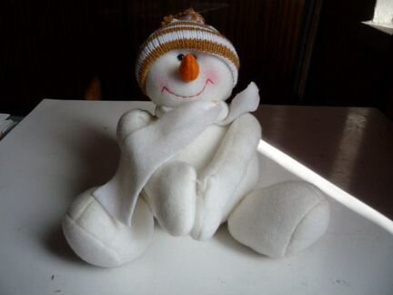 Декоративная игрушка - Снеговик