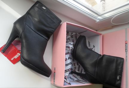 Сапоги ботильоны полусапожки 40 р. Испания новые