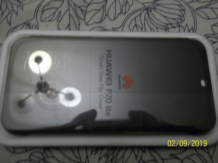Интерактивный Чехол huawei для Huawei P20 Lite чер