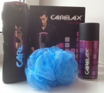 Carelax Inflame, мужской подарочный набор, 3 предм