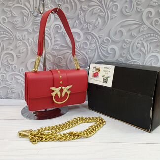 Новая женская сумка клатч Pinko красная