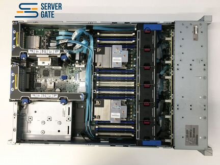 Сервер HP DL380 G9 24SFF 2x E5-2690v3 64 GB