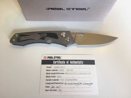 Carson Griffin Real Steel M390