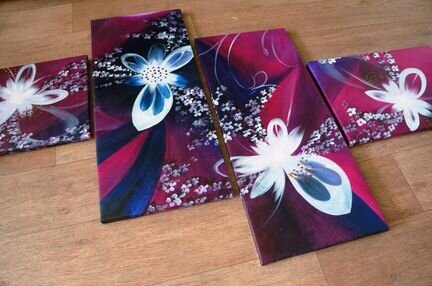 Экспрессия, 200х100см, холст, масло, А.Иванов