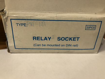 Relay socket PYF14A Колодка реле (20шт)