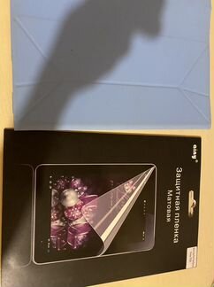 Защитное стекло и двухсторонний чехол для Asus Eee