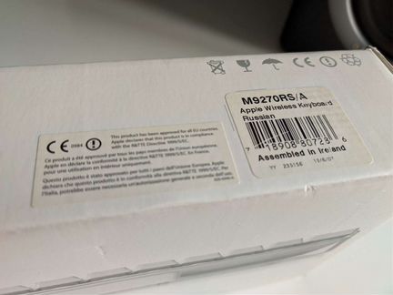 Беспроводная клавиатура Apple wireless A1016