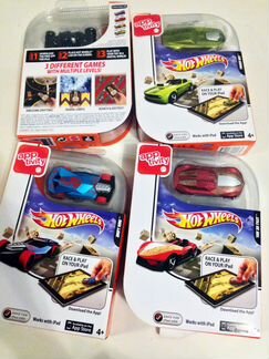 Машинки Hot Wheels Apptivity (набор из 4 машинок)