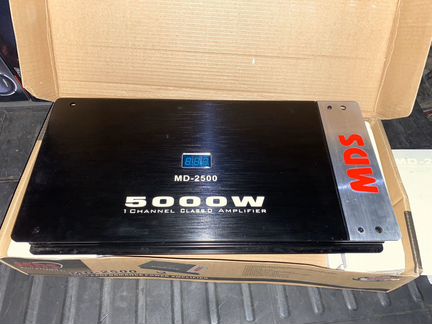 Моно блок MDS. MD-2500. 2500RMS