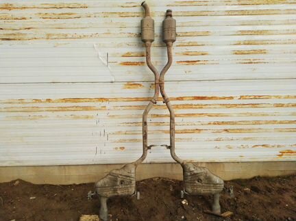 Глушитель Mercedes W164 ML